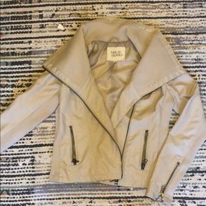 NWOT faux leather jacket